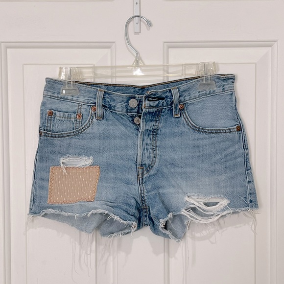 Levi's Pants - Levi’s Patchwork Denim Shorts
